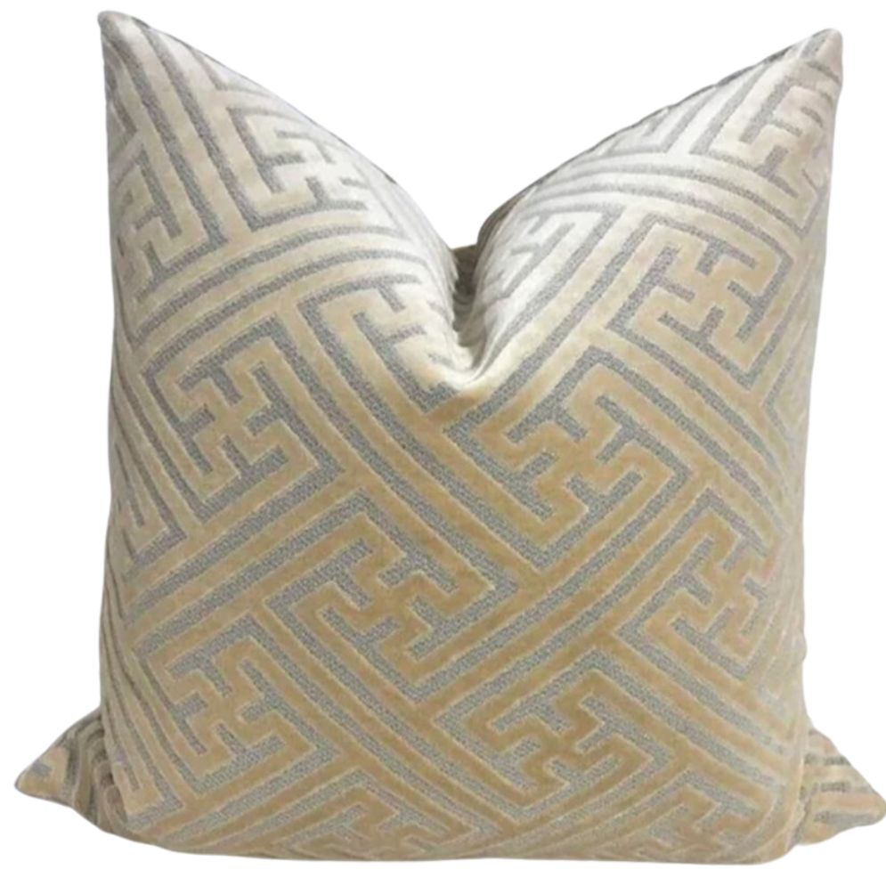 The Geometric Velvet Luxe" Cover (Other Color Choices Available)