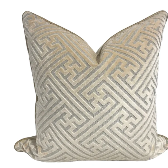 The Geometric Velvet Luxe" Cover (Other Color Choices Available)