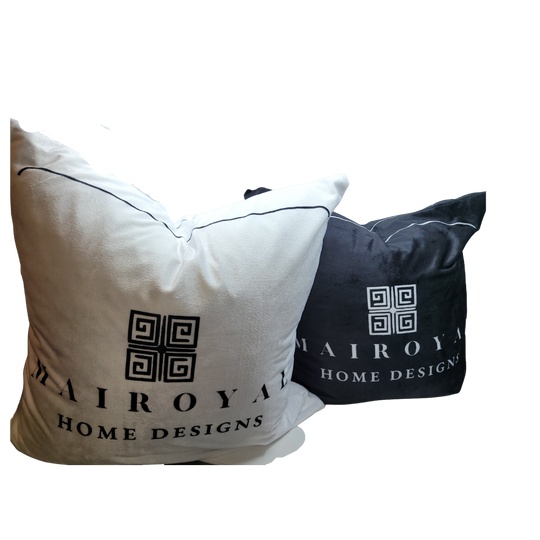 MAIROYAL Soft Velour" Pillow (Other Color Choices Available)