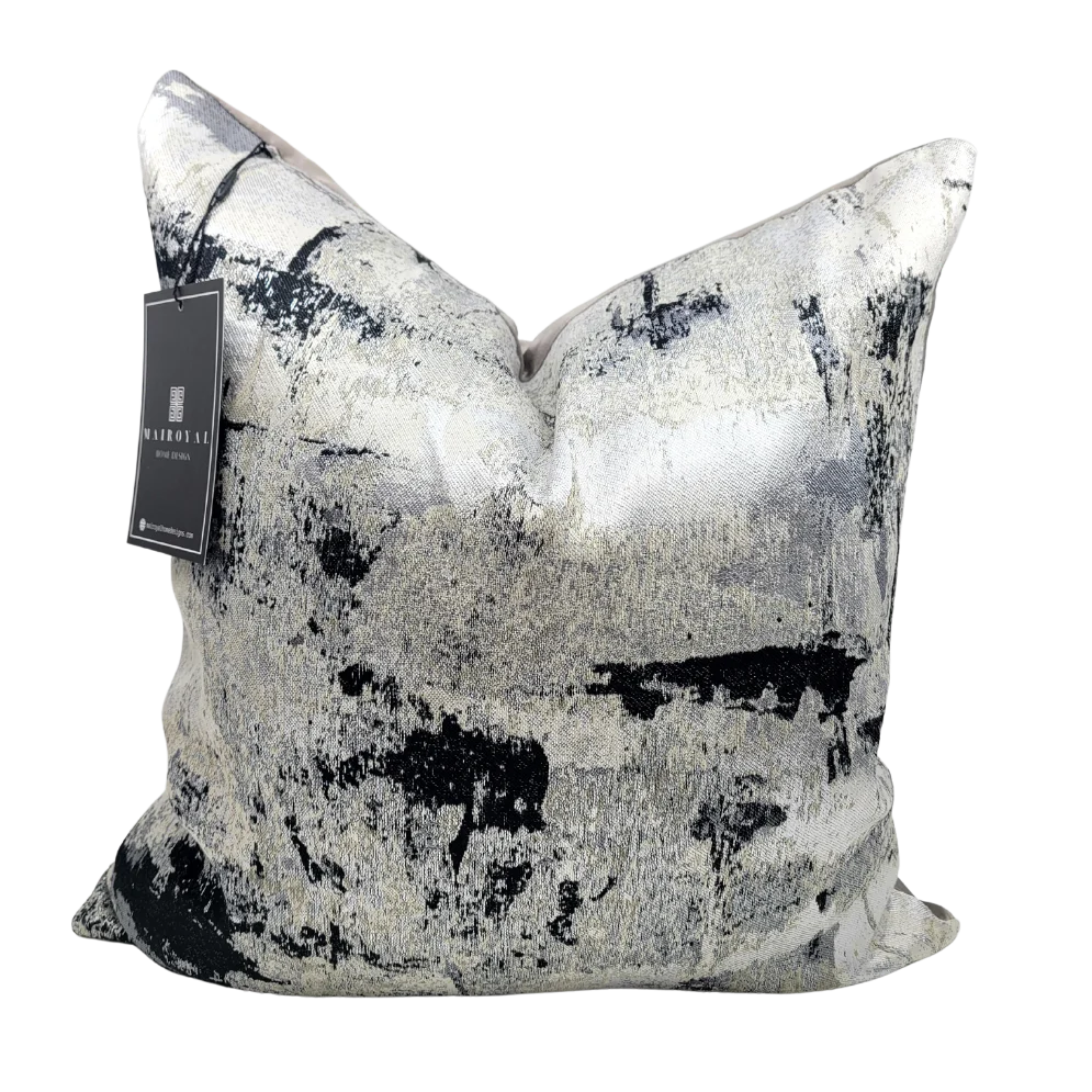 Black/ Metallic Silver/Grey Blend