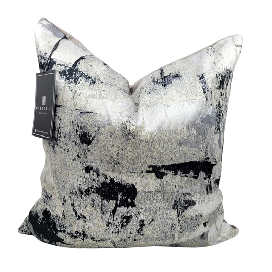 Black/ Metallic Silver/Grey Blend